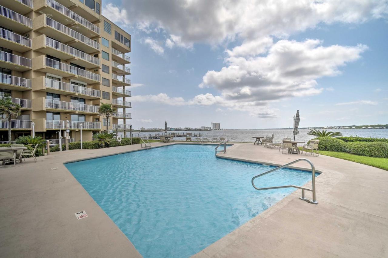 Waterfront Gulf Shores Condo With Patio, Pier And Pool Εξωτερικό φωτογραφία