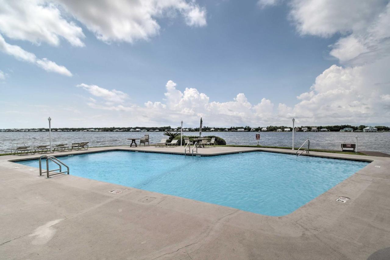 Waterfront Gulf Shores Condo With Patio, Pier And Pool Εξωτερικό φωτογραφία